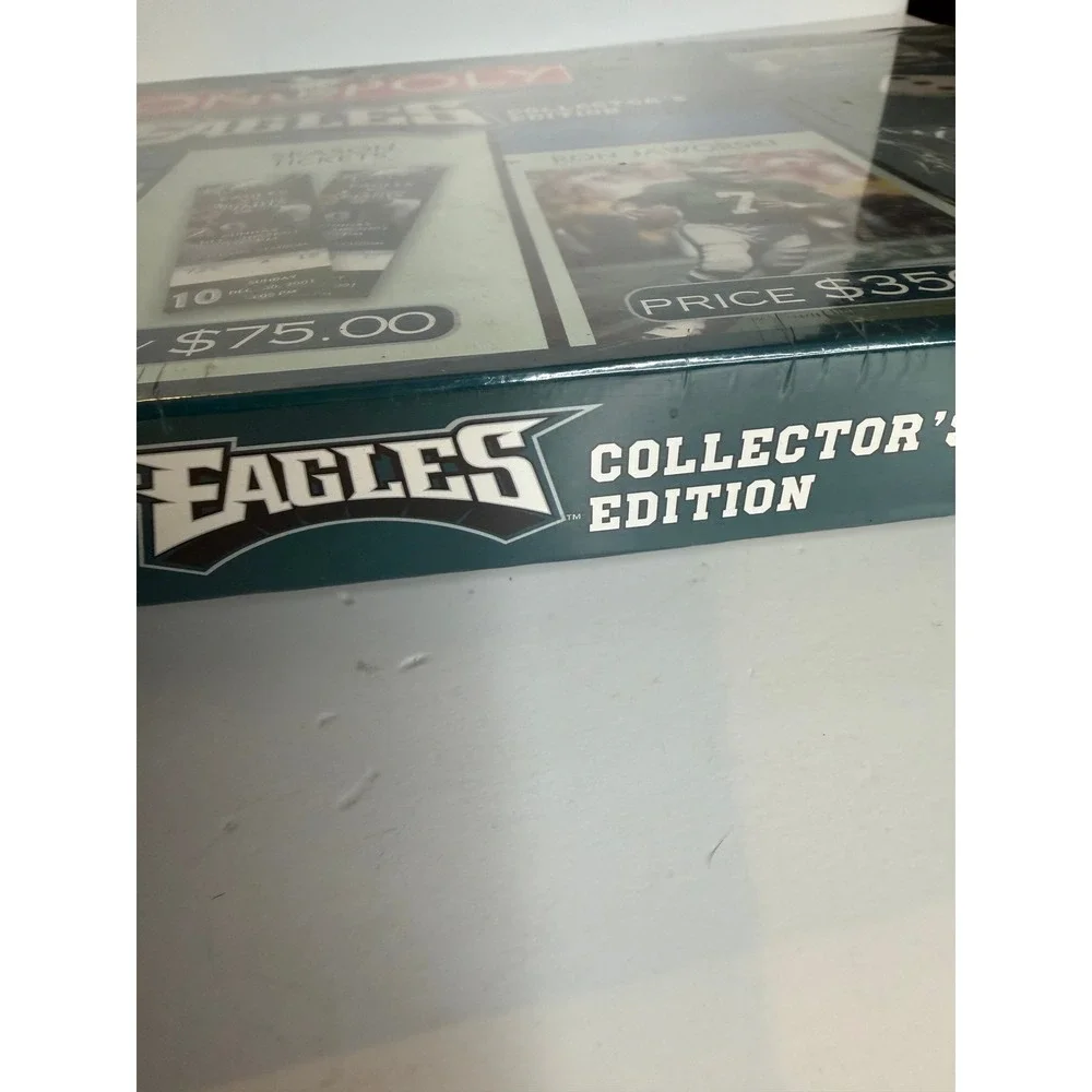 NEW SEALED 2003 Philadelphia Eagles Monopoly Collectors Edition NFL Board Game